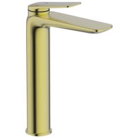 Bathstore Aero Tall Basin Mixer Tap - Brushed Brass
Bathstore Aero Tall Basin Mixer Tap - Brushed Brass