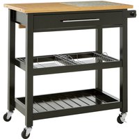 Wide Kitchen Trolley with Granite Top
Wide Kitchen Trolley with Granite Top