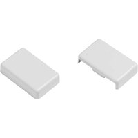 D-Line 25x16mm Trunking Clip-On End Cap 2 Pack - White
D-Line 25x16mm Trunking Clip-On End Cap 2 Pack - White