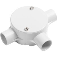 D-Line 20mm Conduit Inspection Tee Box - White
D-Line 20mm Conduit Inspection Tee Box - White