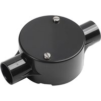 D-Line 20mm Conduit Through Box - Black
D-Line 20mm Conduit Through Box - Black