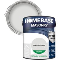 Homebase Smooth Masonry Paint - Heavenly Cloud 5L
Homebase Smooth Masonry Paint - Heavenly Cloud 5L