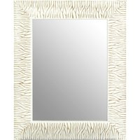 Zelda Antique White and Gold Wall Mirror
Zelda Antique White and Gold Wall Mirror