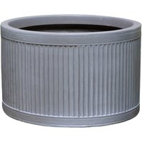 Vertical Rib Cylinder Lead Effect Pot - 37cm
Vertical Rib Cylinder Lead Effect Pot - 37cm