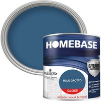 Homebase Exterior Gloss Paint - Blue Grotto 750ml
Homebase Exterior Gloss Paint - Blue Grotto 750ml
