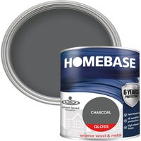 Homebase Exterior Gloss Paint - Charcoal 750ml
Homebase Exterior Gloss Paint - Charcoal 750ml