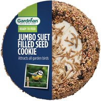 Gardman Jumbo Suet Cookie for Wild Birds
Gardman Jumbo Suet Cookie for Wild Birds
