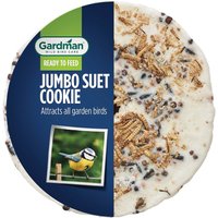 Gardman Jumbo Suet Cookie for Wild Birds
Gardman Jumbo Suet Cookie for Wild Birds