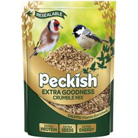 Peckish Extra Goodness Crumble Feed for Wild Birds 1kg
Peckish Extra Goodness Crumble Feed for Wild Birds 1kg