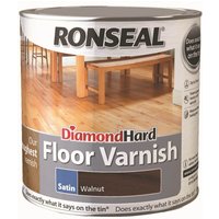 Ronseal Diamond Hard Floor Varnish - Walnut 2.5L
Ronseal Diamond Hard Floor Varnish - Walnut 2.5L