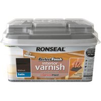 Ronseal Perfect Finish Interior Varnish - Walnut Satin 750ml
Ronseal Perfect Finish Interior Varnish - Walnut Satin 750ml