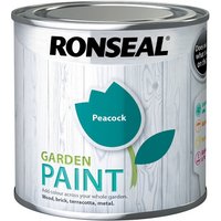 Ronseal Garden Paint Peacock - 250ml
Ronseal Garden Paint Peacock - 250ml
