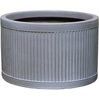 Vertical Rib Cylinder Lead Effect Pot - 24cm
Vertical Rib Cylinder Lead Effect Pot - 24cm