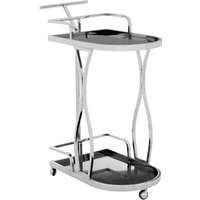 Nova 2 Tier Silver Wavy Design Trolley
Nova 2 Tier Silver Wavy Design Trolley