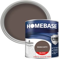Homebase Exterior Gloss Paint - Warm Earth 750ml
Homebase Exterior Gloss Paint - Warm Earth 750ml