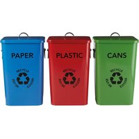 Set of 3 Recycle Logo Bins
Set of 3 Recycle Logo Bins