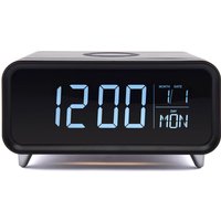 Groov-E Athena Alarm Clock with Wireless Charging Pad - Black
Groov-E Athena Alarm Clock with Wireless Charging Pad - Black