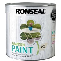 Ronseal Garden Paint White Ash - 2.5L
Ronseal Garden Paint White Ash - 2.5L
