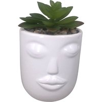 Mrs. Face Plant Pot - White
Mrs. Face Plant Pot - White