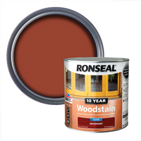Ronseal 10 Year Woodstain Mahogany Satin - 2.5L
Ronseal 10 Year Woodstain Mahogany Satin - 2.5L