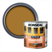 Ronseal 10 Year Woodstain Oak Satin - 2.5L
Ronseal 10 Year Woodstain Oak Satin - 2.5L