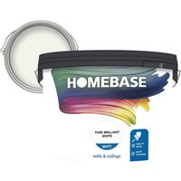 Homebase Matt Paint - Pure Brilliant White 10L
Homebase Matt Paint - Pure Brilliant White 10L