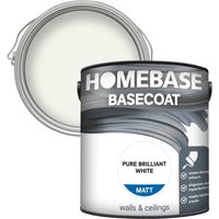 Homebase Basecoat Paint - Pure Brilliant White 2.5L
Homebase Basecoat Paint - Pure Brilliant White 2.5L