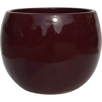 High Glazed Ox Blood Red Planter - 42cm
High Glazed Ox Blood Red Planter - 42cm