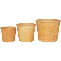 Terracotta Leaf Design Pot - 32cm
Terracotta Leaf Design Pot - 32cm