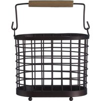 Vertex Oval Bronze Coated Utensil Holder
Vertex Oval Bronze Coated Utensil Holder