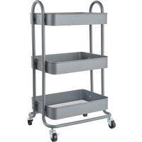3 Tier Storage Trolley - Grey
3 Tier Storage Trolley - Grey