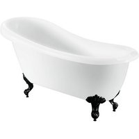 Bathstore Kingham Slipper Roll Top Bath with Black Feet
Bathstore Kingham Slipper Roll Top Bath with Black Feet