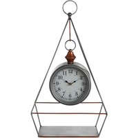 Hayden Table Clock - Antique Silver Finish
Hayden Table Clock - Antique Silver Finish