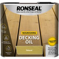 Ronseal Decking Oil Natural - 2.5L
Ronseal Decking Oil Natural - 2.5L