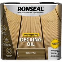 Ronseal Decking Oil Natural Oak - 2.5L
Ronseal Decking Oil Natural Oak - 2.5L
