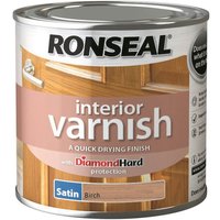 Ronseal Interior Varnish - Birch Satin 250ml
Ronseal Interior Varnish - Birch Satin 250ml