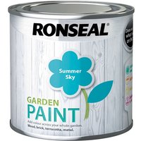 Ronseal Garden Paint Summer Sky - 250ml
Ronseal Garden Paint Summer Sky - 250ml