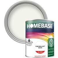 Homebase Interior Quick Dry Gloss Paint - Brilliant White 750ml
Homebase Interior Quick Dry Gloss Paint - Brilliant White 750ml