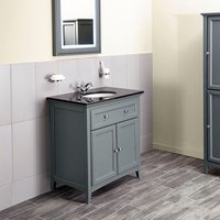 Bathstore Savoy 790mm Granite Top Floorstanding Vanity Unit - Charcoal Grey
Bathstore Savoy 790mm Granite Top Floorstanding Vanity Unit - Charcoal Grey