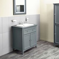 Bathstore Savoy 790mm 1 Tap Hole Floorstanding Vanity Unit - Charcoal Grey
Bathstore Savoy 790mm 1 Tap Hole Floorstanding Vanity Unit - Charcoal Grey