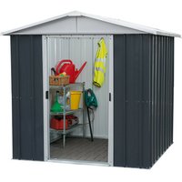 Yardmaster 6x4.5ft Metal Apex Shed
Yardmaster 6x4.5ft Metal Apex Shed