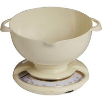 Cream Plastic Kitchen Scale - 5kg
Cream Plastic Kitchen Scale - 5kg