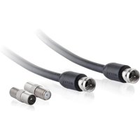 5m TV Cable & F-type Connectors
5m TV Cable & F-type Connectors