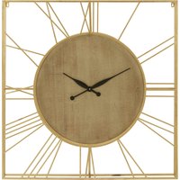 Yaxi Clock - Faux Gold Foil & Natural Wood
Yaxi Clock - Faux Gold Foil & Natural Wood