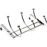 Hat and Coat Over the Door Hanger - Chrome Plated - 3 Hooks
Hat and Coat Over the Door Hanger - Chrome Plated - 3 Hooks