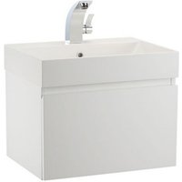Bathstore Mino 600mm Basin & Wall Mounted Vanity Unit - White Gloss
Bathstore Mino 600mm Basin & Wall Mounted Vanity Unit - White Gloss