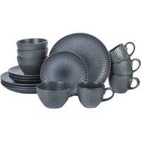 Textured Reactive Glaze 16 Piece Dinner Set - Grey
Textured Reactive Glaze 16 Piece Dinner Set - Grey