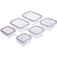 Glass Food Containers - 6 Piece Set 
Glass Food Containers - 6 Piece Set