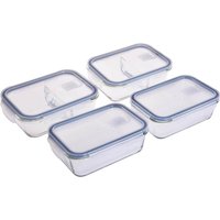 Glass Food Containers - 4 Piece Set
Glass Food Containers - 4 Piece Set