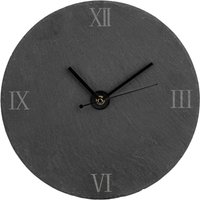 Slate Wall Clock - Grey